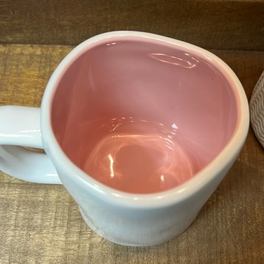 Rae Dunn White “REINDEER SLUSHIE” Mug